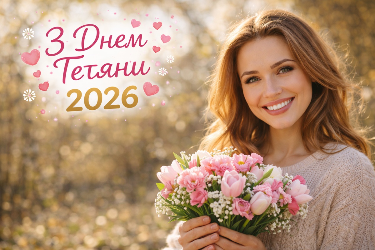 З Днем Тетяни 2026: милі картинки, листівки, побажання прозою та SMS українською