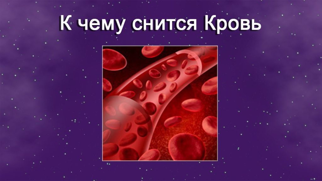 К Чему Снится Кровь: Толкование и Значение в Разных Ситуациях